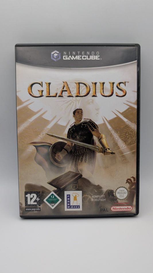 Gladius - OVP - Anleitung - Nintendo GameCube