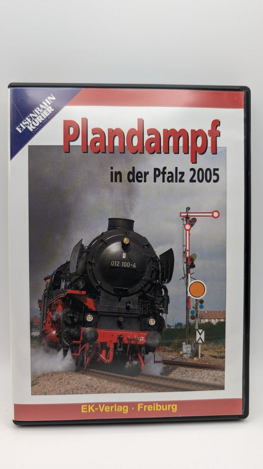 Eisenbahn Kurier - Plandampf in der Pfalz 2005 - Dampflok - DVD 8160