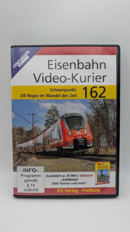Eisenbahn Video Kurier 162 - Schwerpunkt DB Regio im Wandel der Zeit - DVD
