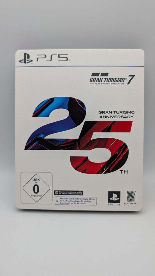 Gran Turismon 7 - 25th Anniversary Steelbook - Playstation 5 PS5