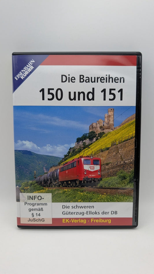 Eisenbahn Kurier - Die Baureihen 150 und 151 - Güterzug-Elloks der DB - DVD