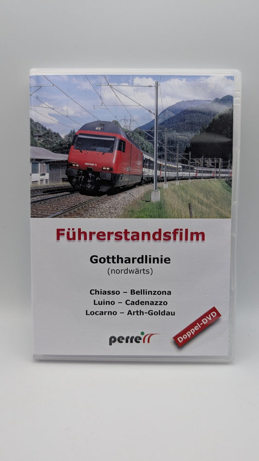 Führerstandsfilm - Gotthardlinie nordwärts - Perren DVD Eisenbahn