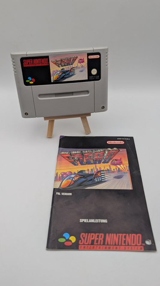 F-Zero - Modul - Anleitung - Super Nintendo SNES 0099