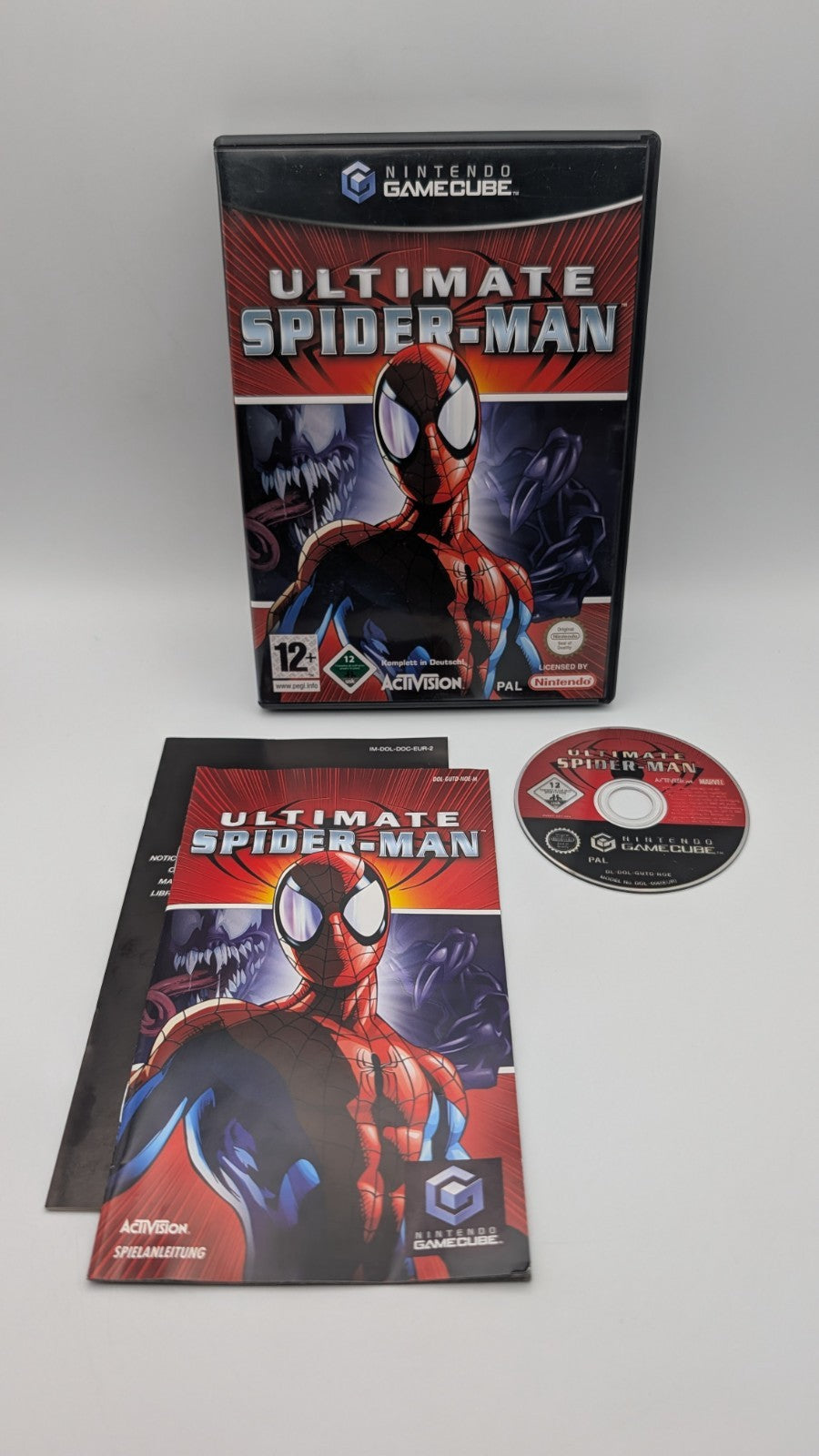 Ultimate Spider-Man - OVP - Anleitung - Nintendo GameCube