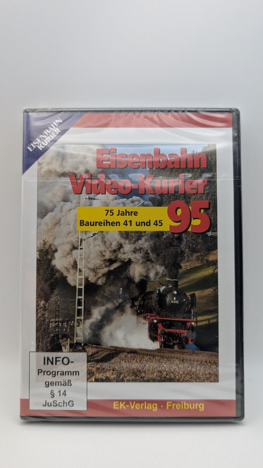 Eisenbahn Video Kurier 95 - 75 Jahre Baureihen 41 und 45 - DVD - NEU