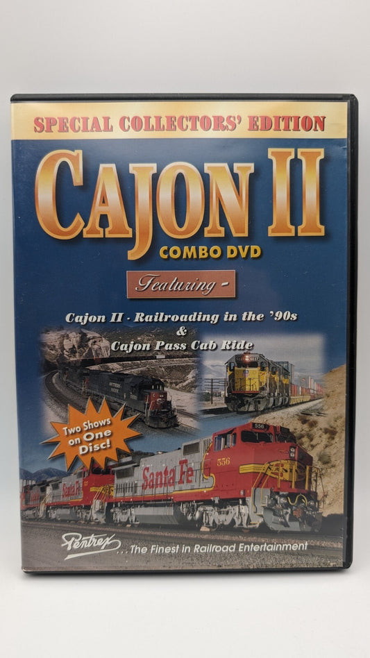Pentrex - Cajon 2 - DVD - Railroading in the 90s - Canjon Pass Cab Ride