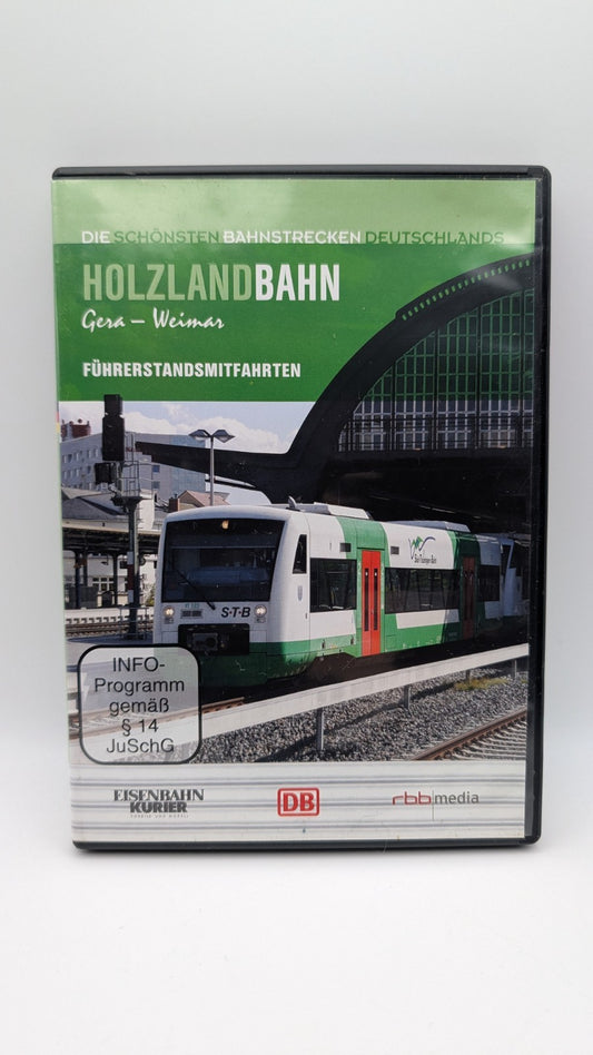 Eisenbahn Kurier - Führerstandsmitfahrten - Holzlandbahn - DVD