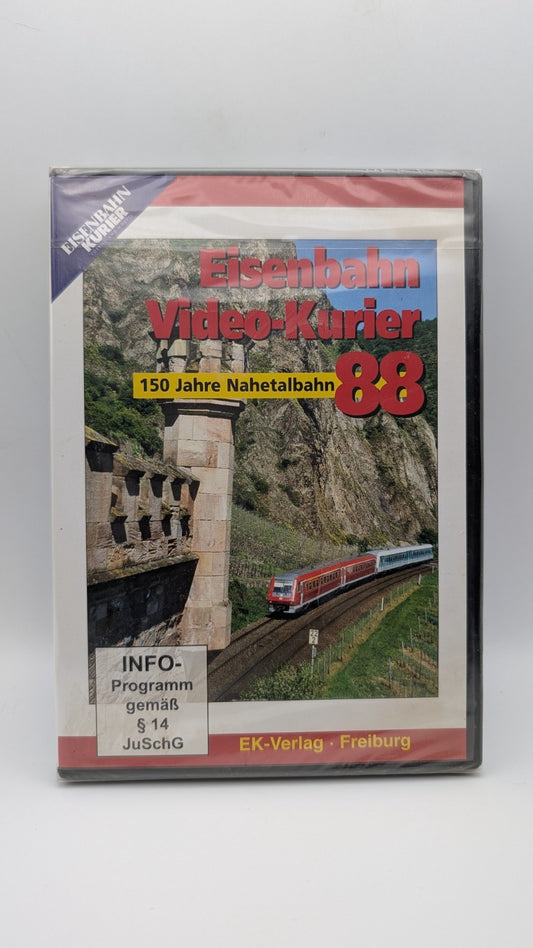 Eisenbahn Video Kurier 88 - 150 Jahre Nahetalbahn - DVD NEU