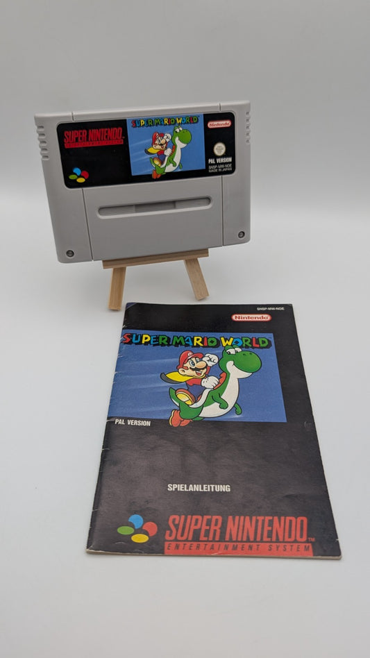 Super Mario World - Modul - Anleitung - Super Nintendo SNES 0125