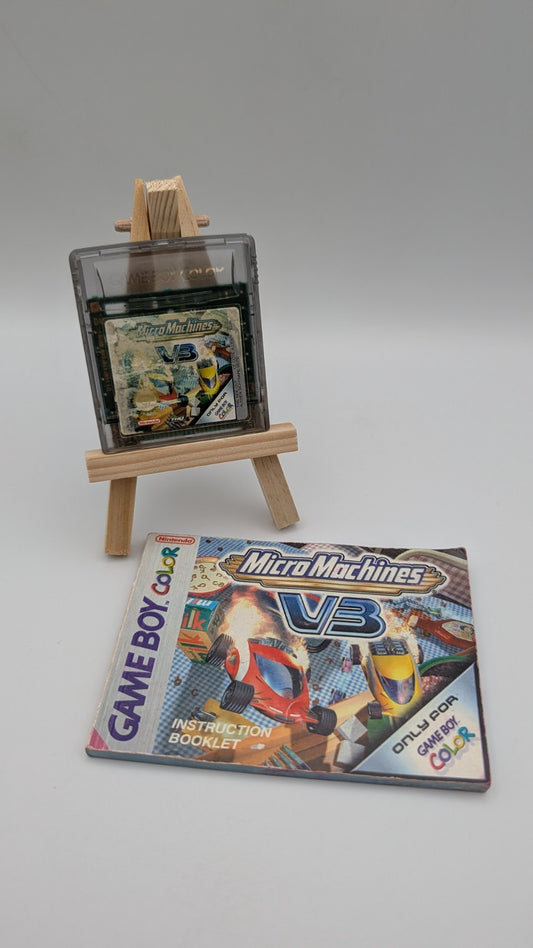 Micro Machines V3 - Modul - Anleitung - Nintendo GameBoy Color
