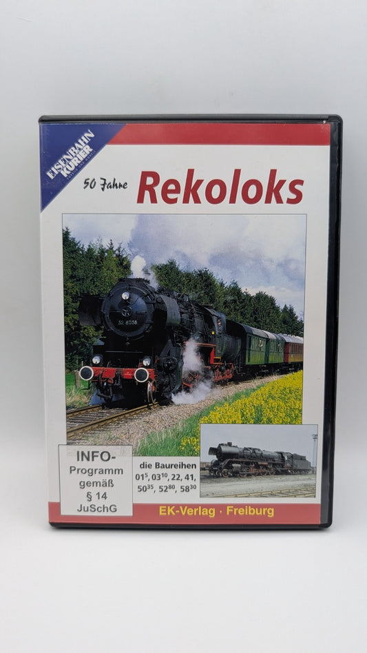Eisenbahn Kurier - 50 Jahre Rekoloks - Baureihen 01.5, 03.10, 22, 41...- DVD