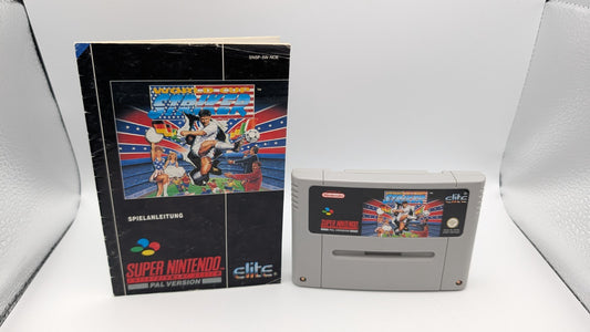 World Cup Striker - Modul - Anleitung - Super Nintendo SNES