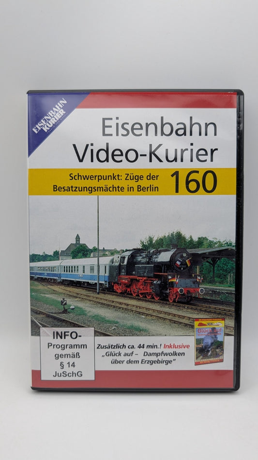 Eisenbahn Video Kurier 160 - Schwerpunkt Züge der Besatzungsmächte in Berlin DVD