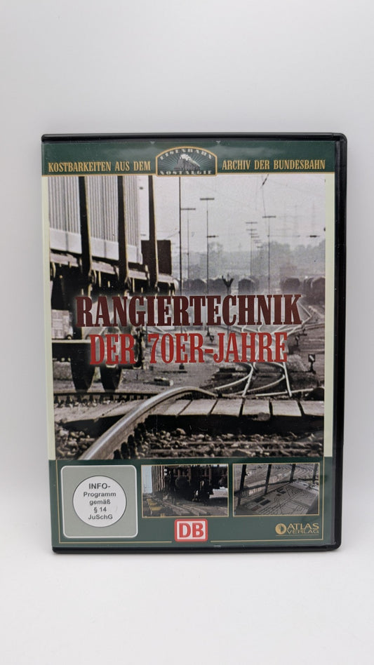 Eisenbahn Nostalgie - Rangiertechnik der 70er-Jahre - Atlas Verlag DVD