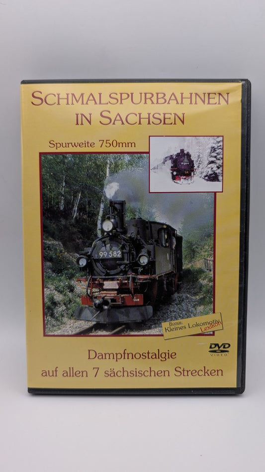 Schmalspurbahnen in Sachsen - Dampfnostalgie - DVD