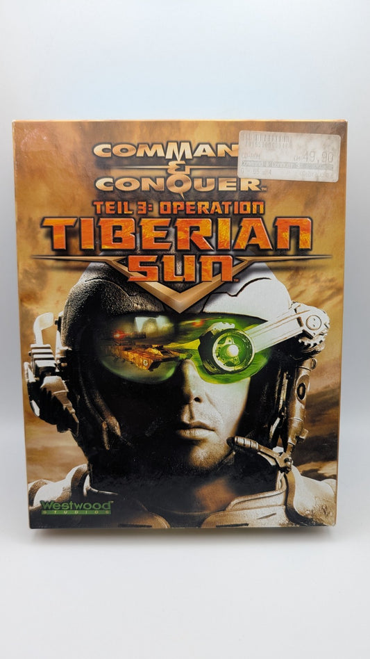 Command & Conquer Teil 3 Operation Tiberian Sun - PC CD-ROM Big Box