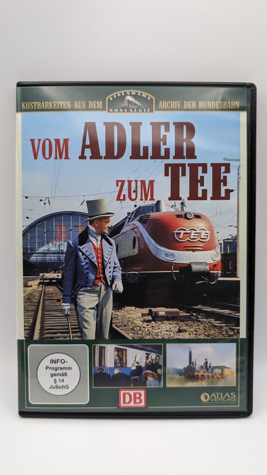 Eisenbahn Nostalgie - Vom Adler zum Tee - Archiv der Bundesbahn DVD Atlas Verlag