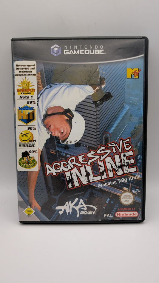 Agressive Inline - OVP - Anleitung - Nintendo GameCube