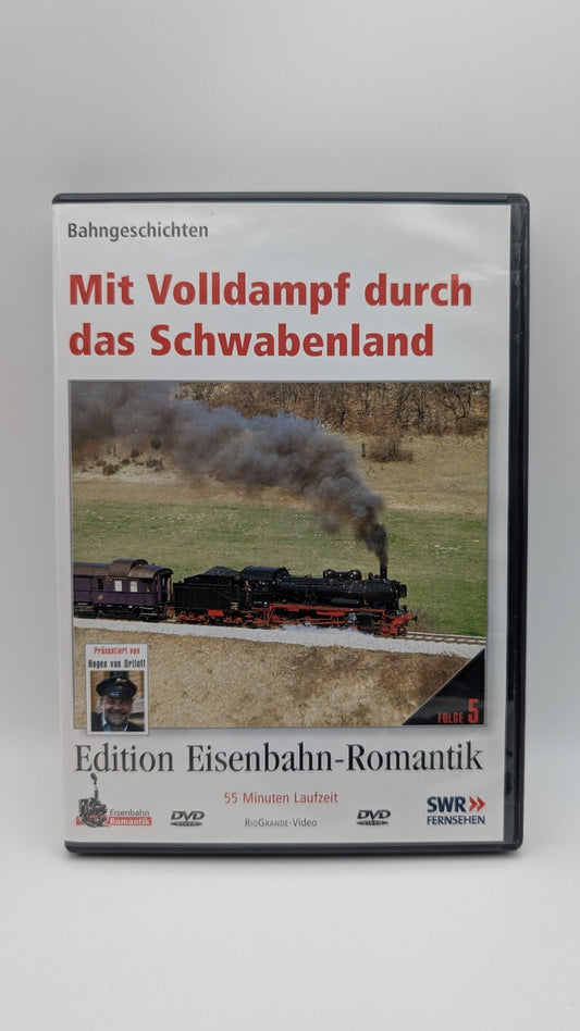 Mit Volldampf durch das Schwabenland - Eisenbahn Romantik - SWR Eisenbahn DVD