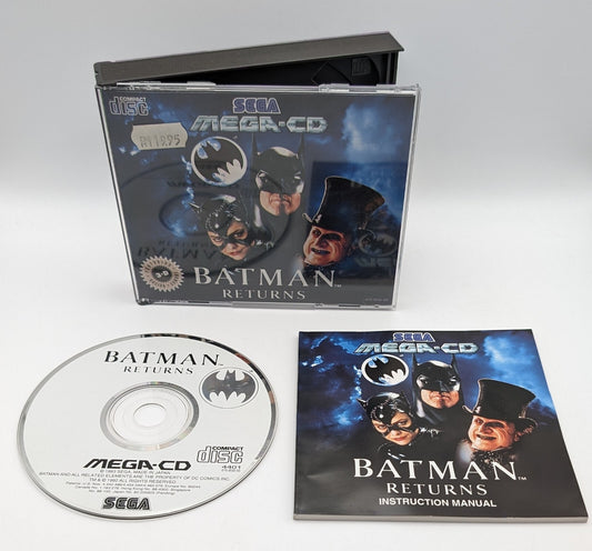 Batman Returns - OVP - Anleitung - Sega Mega-CD