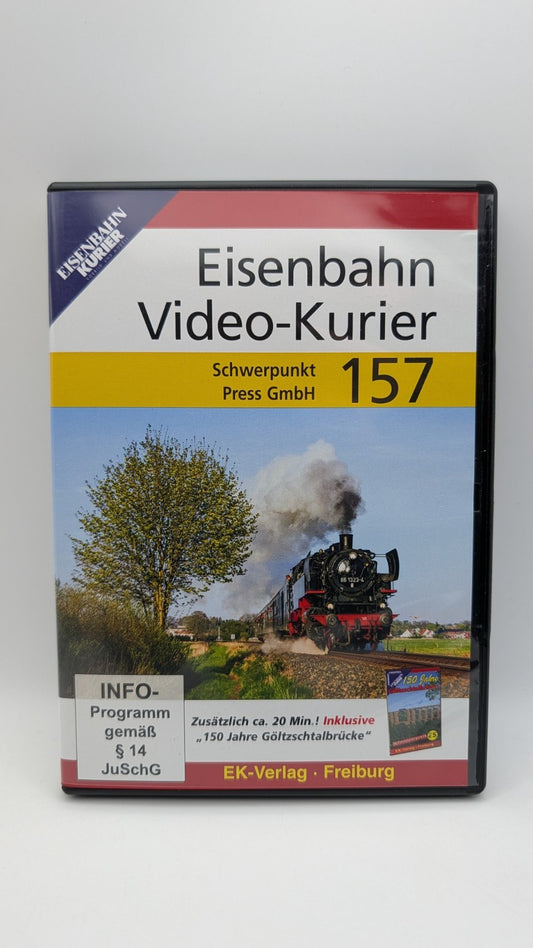 Eisenbahn Video Kurier 157 - Schwerpunkt Press GmbH - DVD