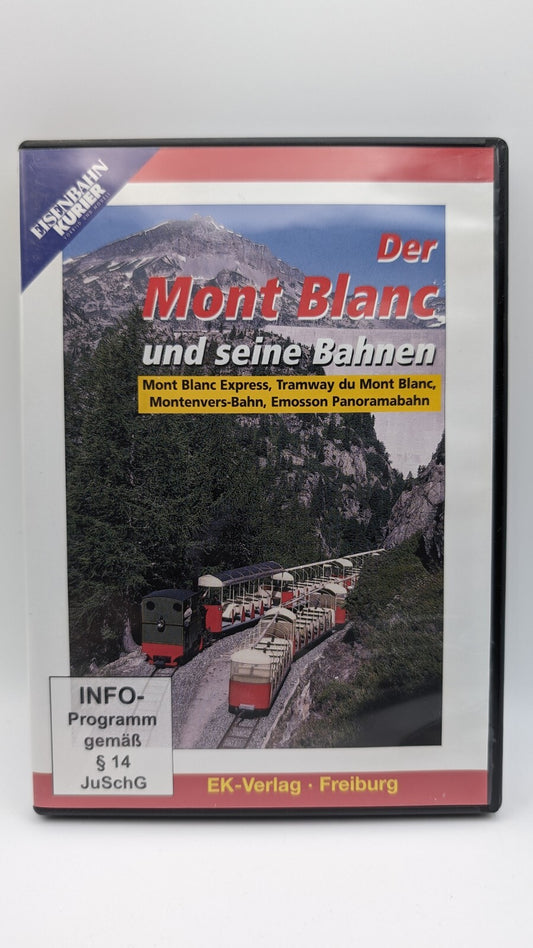 Eisenbahn Kurier - Der Mont Blanc und seine Bahnen - Panoaramabahn - DVD