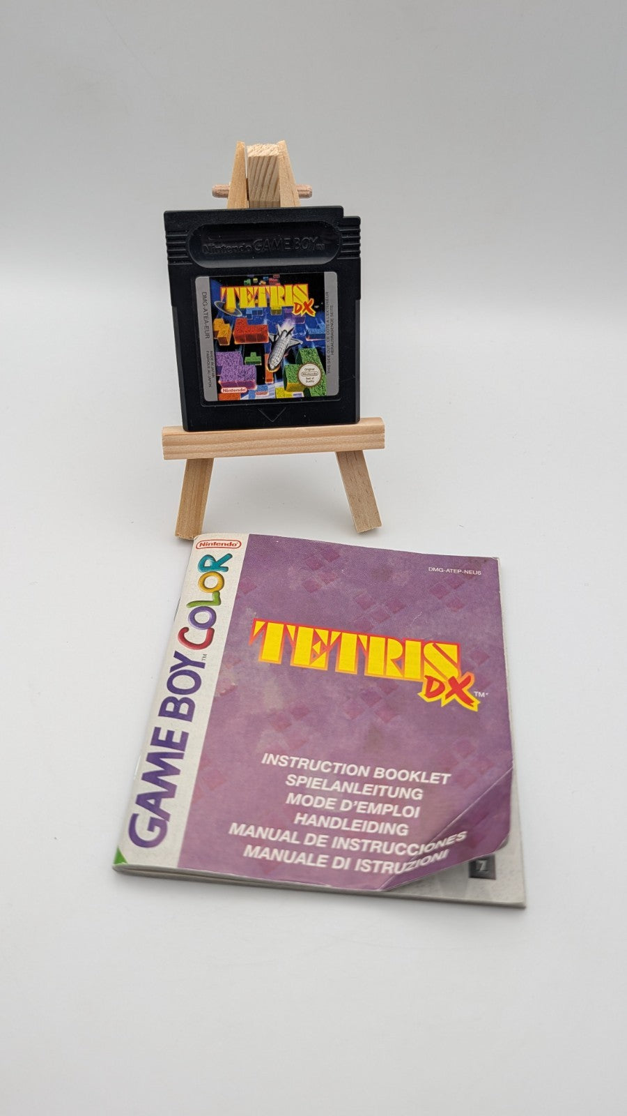 Tetris DX - Modul - Anleitung - Nintendo GameBoy