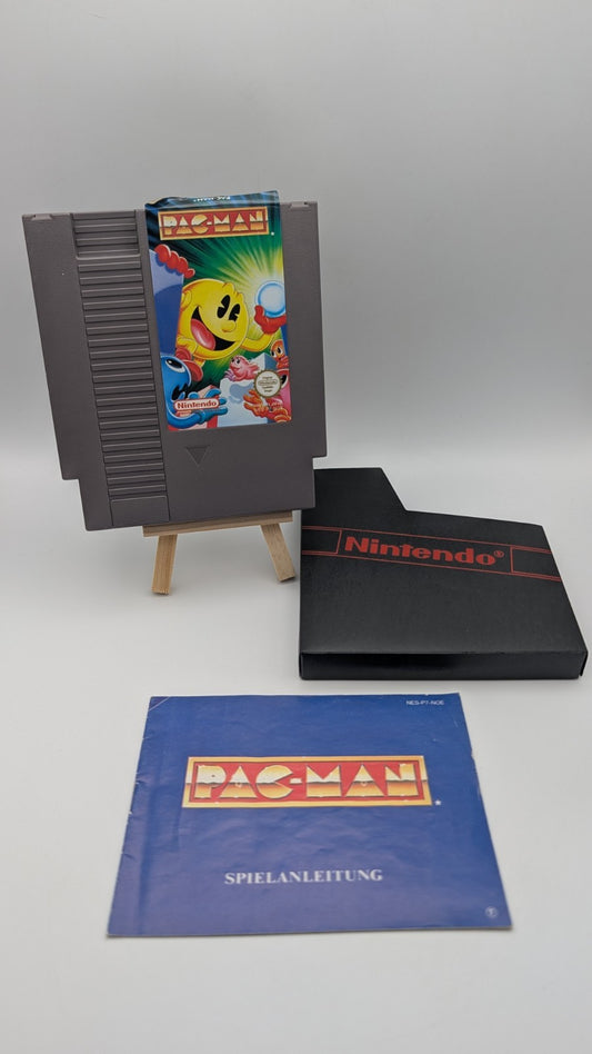 Pac-Man - Modul - Anleitung - NES Nintendo Entertainment System
