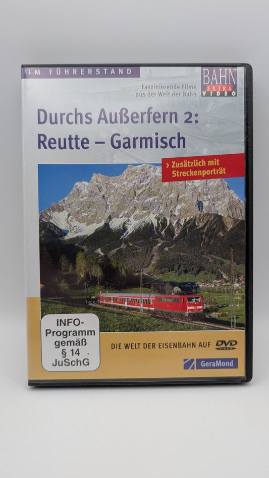 Im Führerstand - Durchs Außerfern 2 - Bahn Extra Video Geramond - DVD
