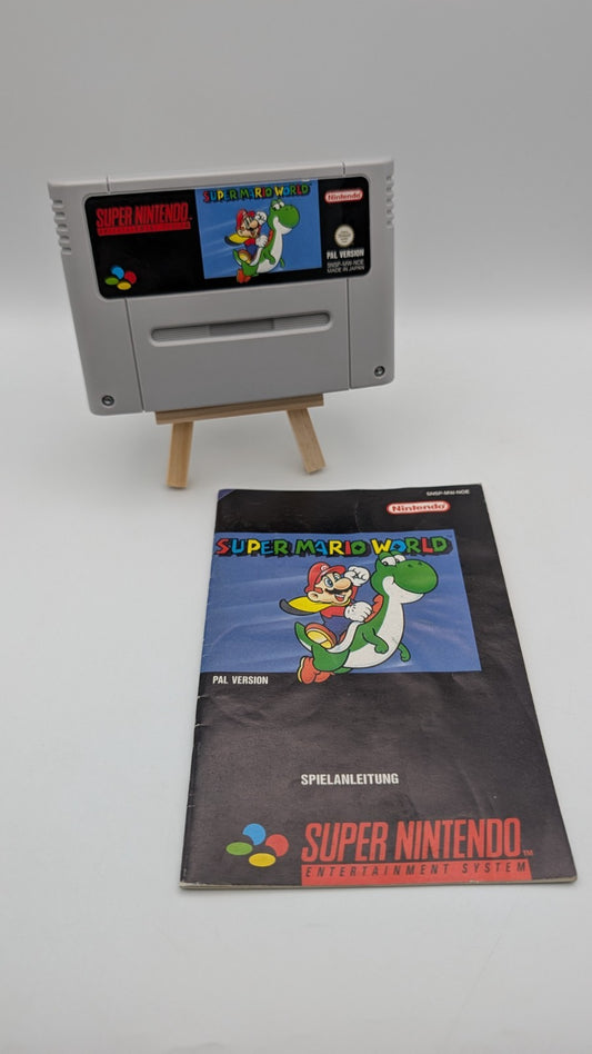 Super Mario World - Modul - Anleitung - Super Nintendo SNES 0092