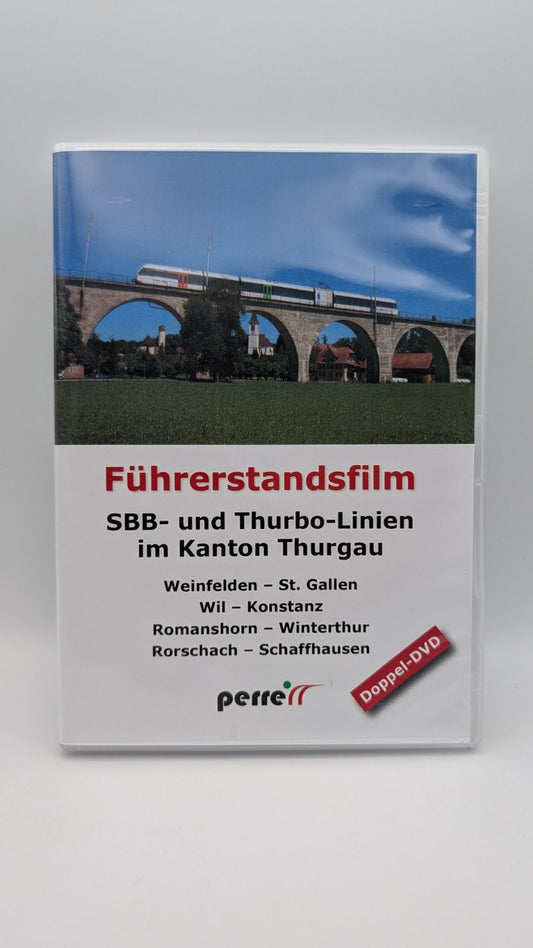 Führerstandsfilm - SSB- und Thurbo-Linien im Kanton Thurgau - Perren DVD