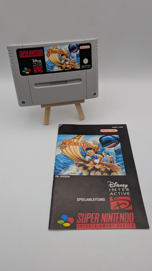 Pinocchio - Modul - Anleitung - Super Nintendo SNES 0103