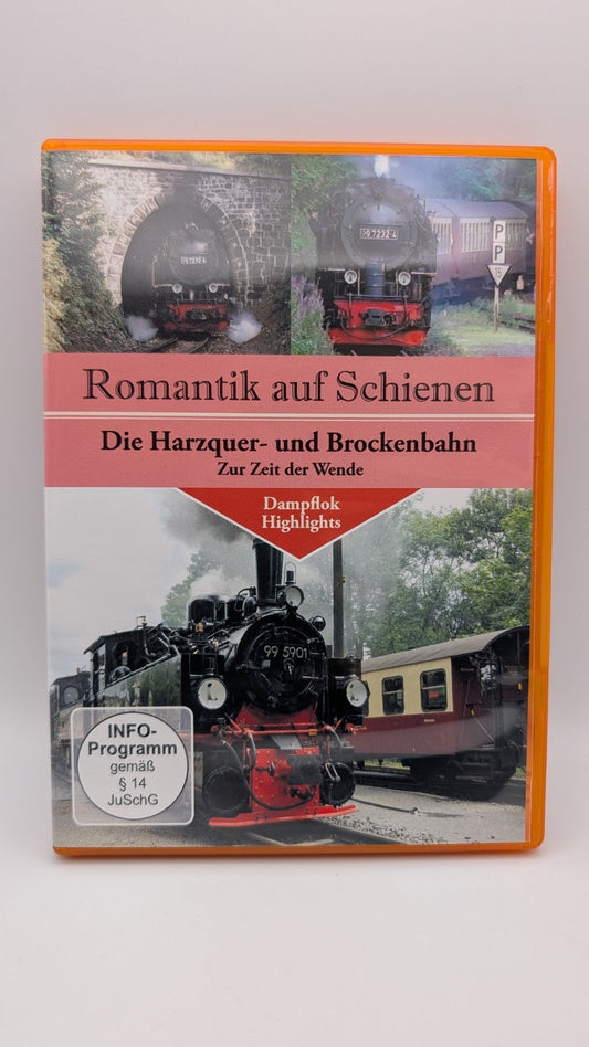 Romantik auf Schienen - Die Harzquer- und Brockenbahn zur Zeit der Wende - DVD