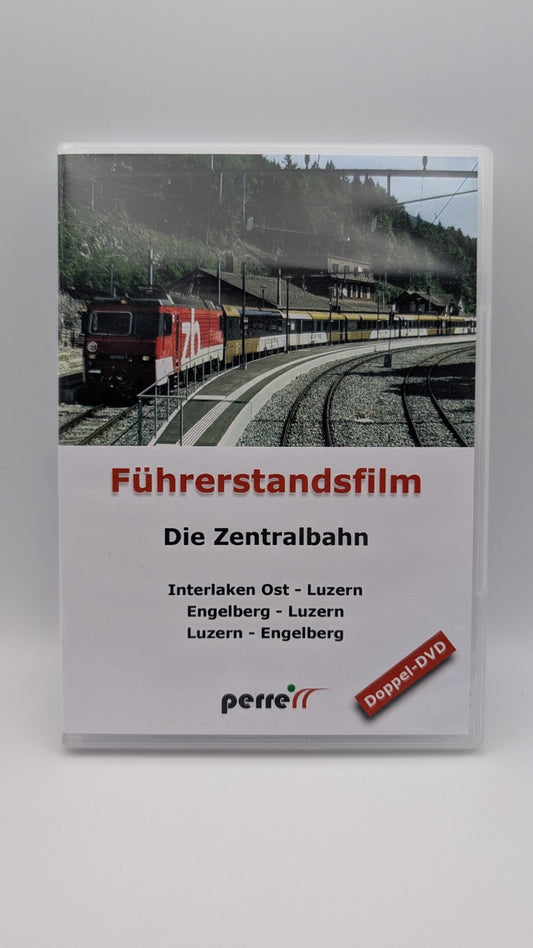 Führerstandsfilm - Die Zentralbahn - Engelberg Luzern - Perren DVD Eisenbahn