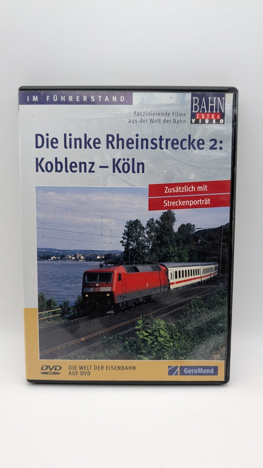 Im Führerstand - Die linke Rheinstrecke 2 - Bahn Extra Video Geramond - DVD