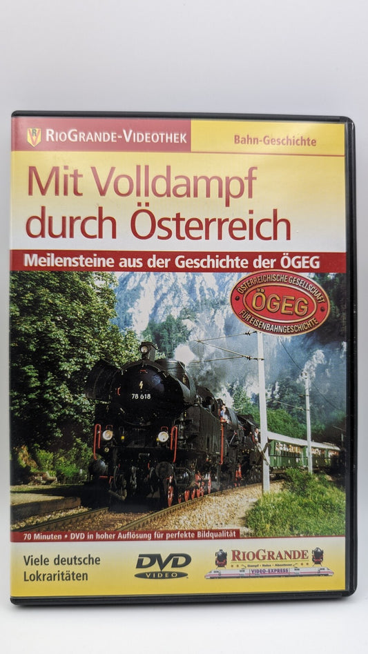 Rio Grande - Mit Volldampf durch Österreich - ÖGEG - Eisenbahn DVD