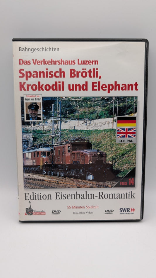 Rio Grande - Spanisch Brötli, Krokodil und Elephant - Eisenbahn DVD