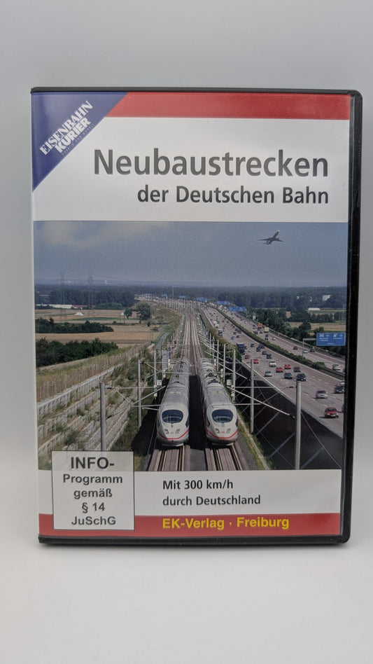 Eisenbahn Kurier - Neubaustrecken der Deutschen Bahn - mit 300km/h - DVD