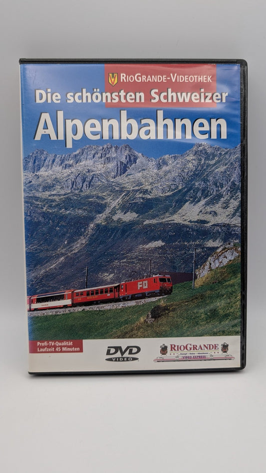 Rio Grande - Die schönsten Schweizer Alpenbahnen - Eisenbahn DVD