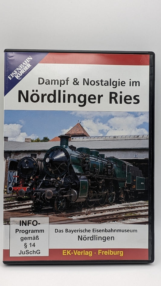 Eisenbahn Kurier - Dampf & Nostalgie im Nördlinger Ries - Eisenbahnmuseum - DVD