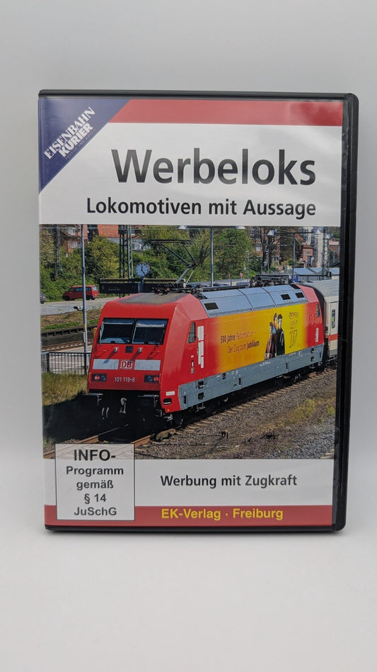 Eisenbahn Kurier - Werbeloks Lokomotiven mit Aussage - DVD