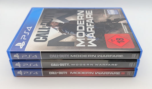 Call of Duty Modern Warfare I + II + III - Playstation 4 PS4