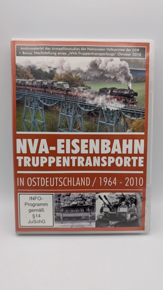 NVA-Eisenbahn Truppentransporte in Ostdeutschland 1964-2010 - DVD