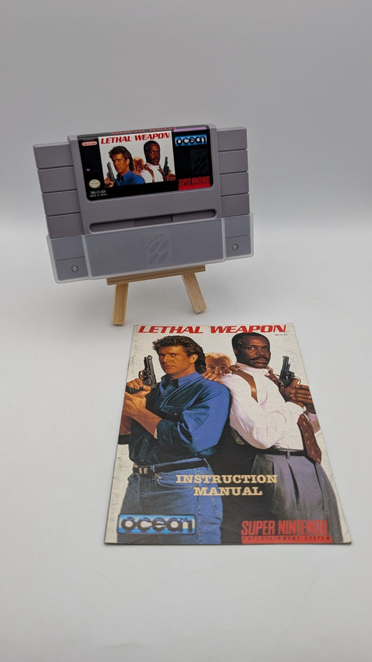 Lethal Weapon - Modul - Anleitung - NTSC-US - Super Nintendo SNES