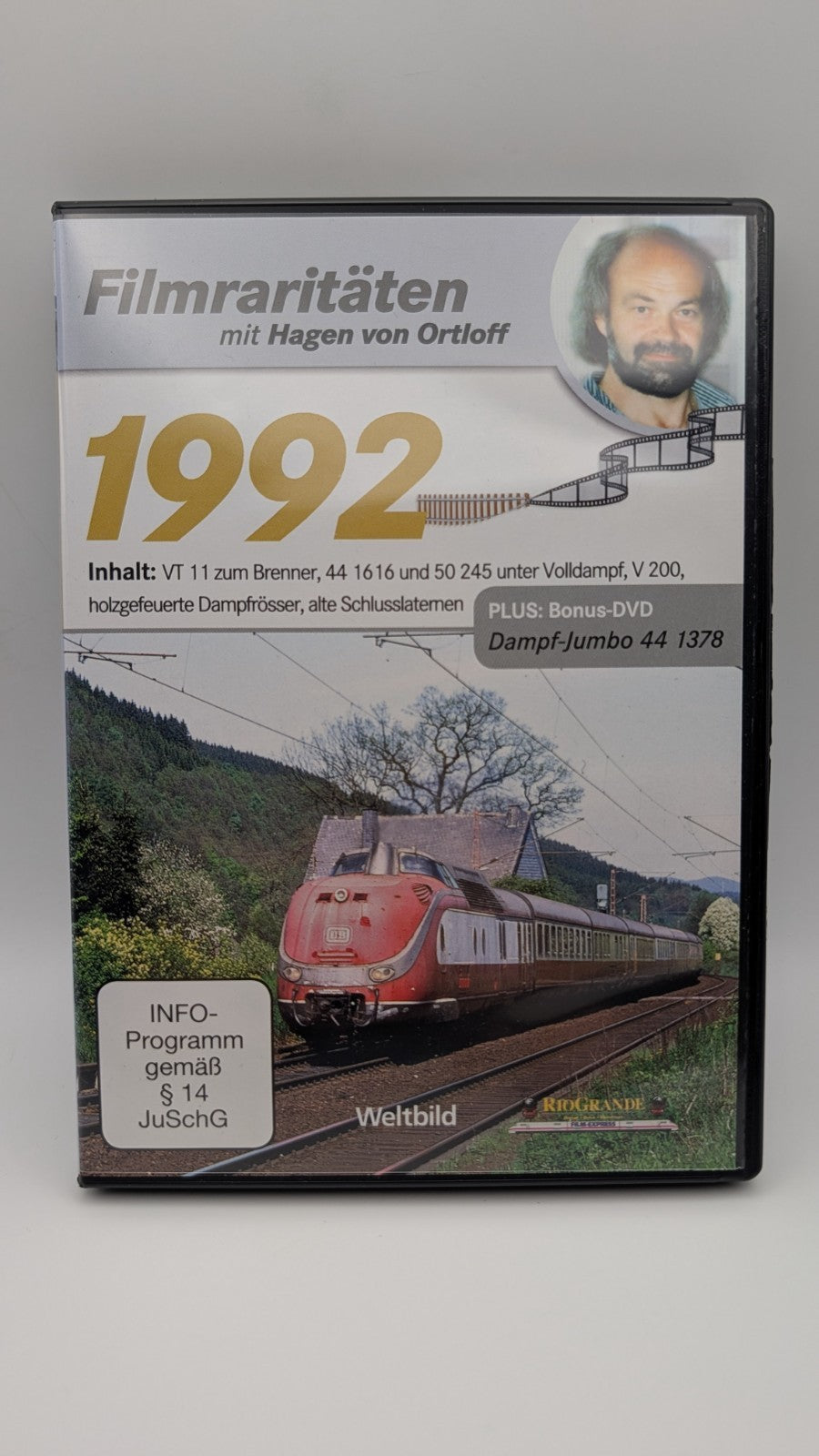 Rio Grande - Filmraritäten - Hagen Von Ortloff - 1992 - Eisenbahn DVD