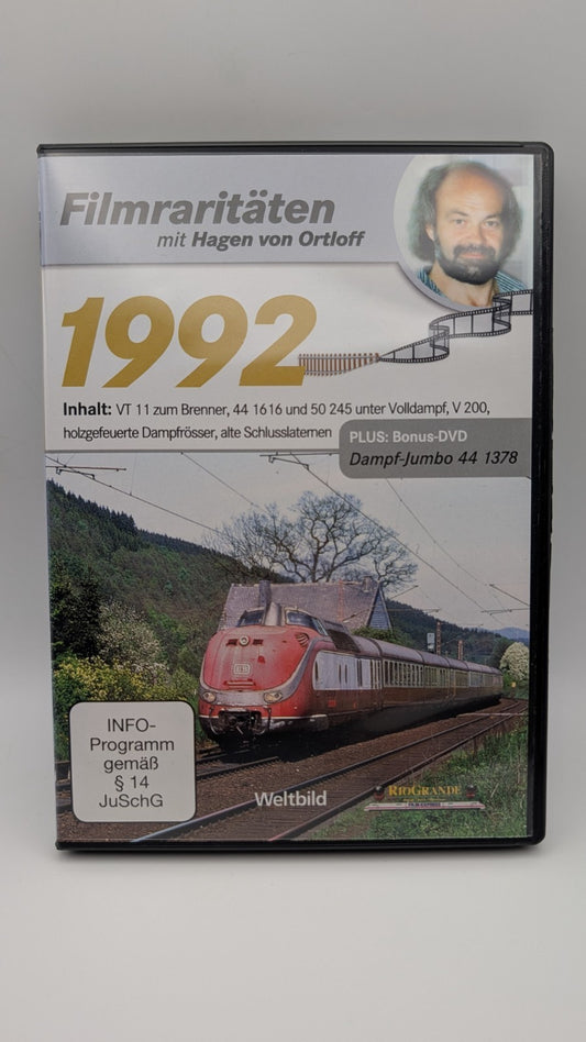 Rio Grande - Filmraritäten - Hagen Von Ortloff - 1992 - Eisenbahn DVD