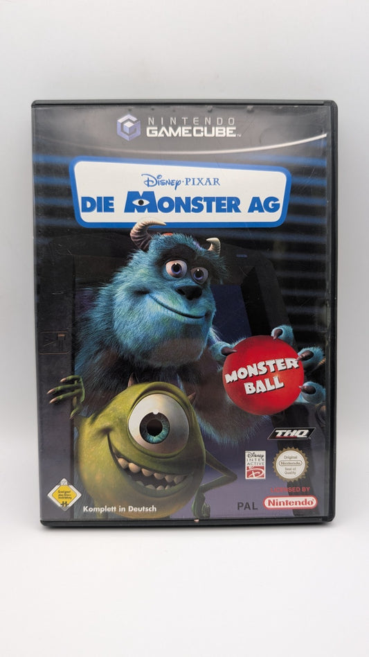 Die Monster AG - OVP - Anleitung - Nintendo GameCube