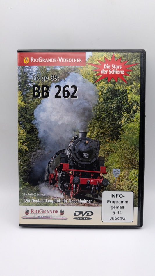 Rio Grande - Stars der Schiene Folge 89 - BB 262 Neubaudampflok - Eisenbahn DVD