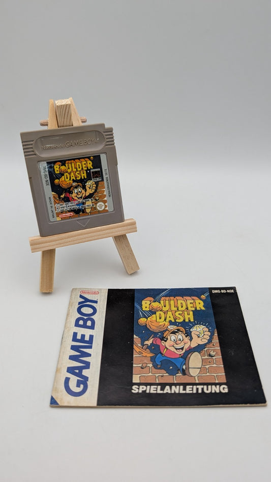 Boulder Dash - Modul - Anleitung - Nintendo GameBoy