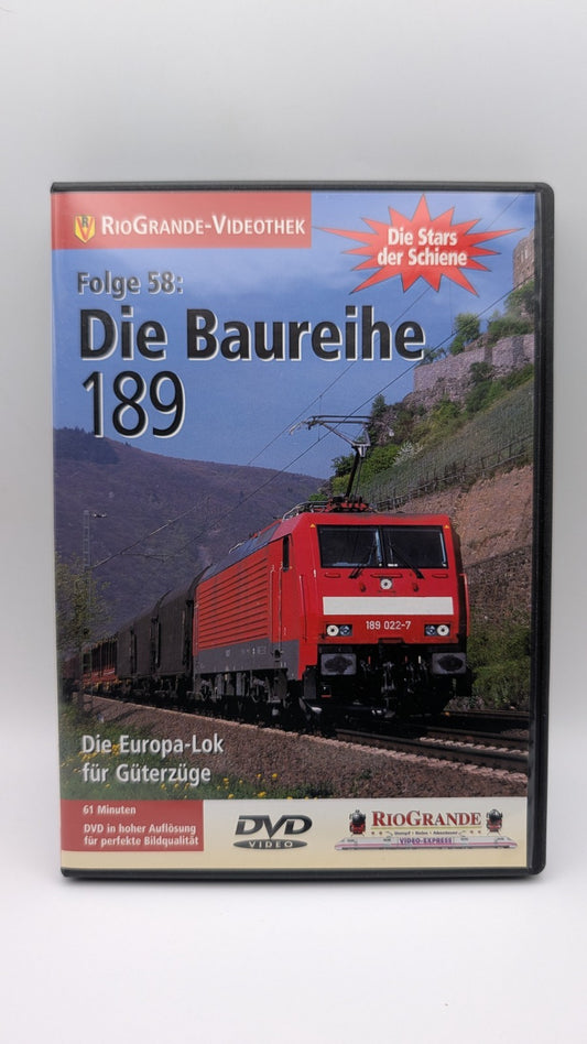 Rio Grande - Stars der Schiene - Folge 58 - Die Baureihe 189 - Eisenbahn DVD